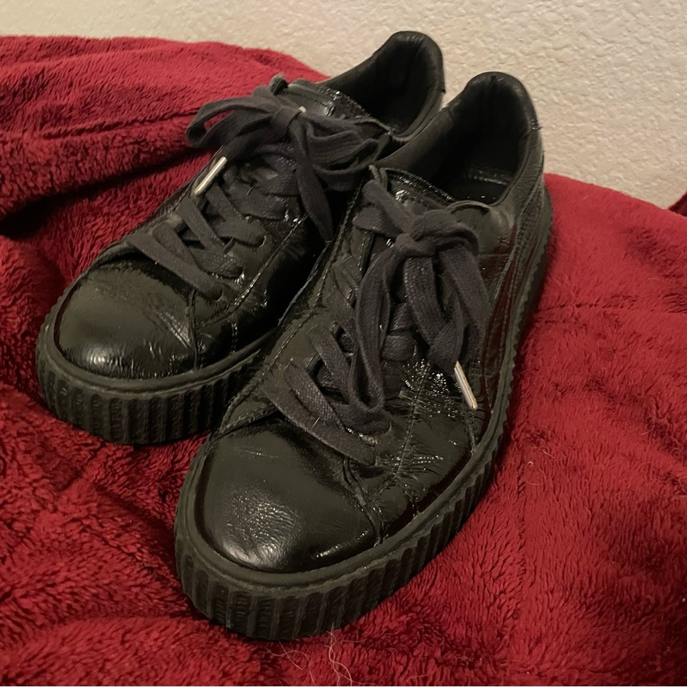Fenty by Rihanna Puma platform creepers in Black 10 w 9 m